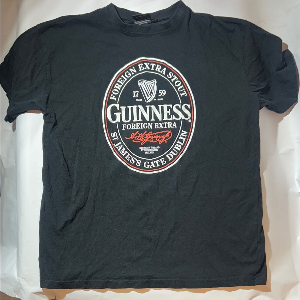 Guinness Foreign Extra Stout St. James’s Gate Dublin Black Graphic Tee